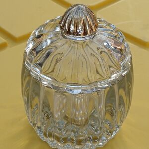 Elegant Glass Candy Jar with Lid